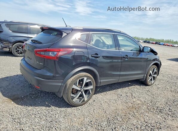 JN1BJ1CW7LW395083 2020 NISSAN ROGUE Black Հետևի աջ
