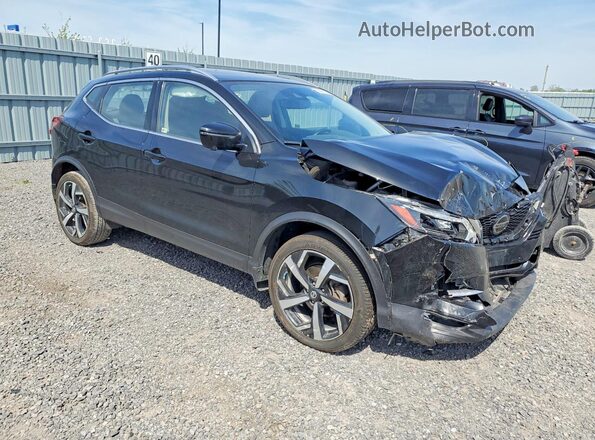 JN1BJ1CW7LW395083 2020 NISSAN ROGUE Black Առջևի աջ