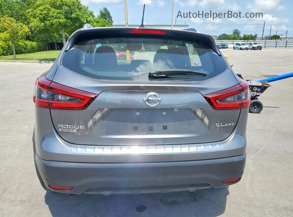 JN1BJ1CW7NW495106 2022 NISSAN ROGUE Gray Vista trasera