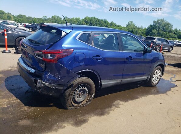 JN1BJ1CW8LW375151 2020 NISSAN ROGUE Blue უკანა მარჯვენა