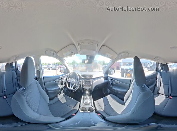 JN1BJ1CW8LW375151 2020 NISSAN ROGUE Blue სალონის 360-გრადუსიანი ხედი