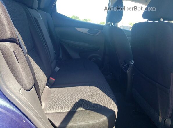JN1BJ1CW8LW375151 2020 NISSAN ROGUE Blue უკანა სალონის ხედი