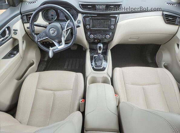 JN1BJ1CW9LW375238 2020 NISSAN QASHQAI Blue Vista del salpicadero