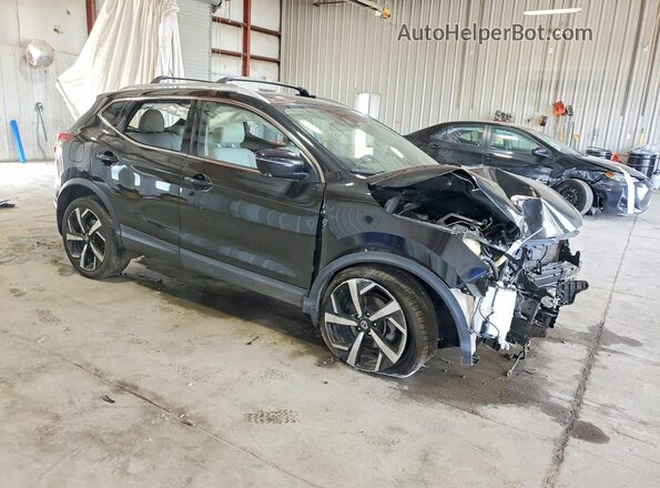 JN1BJ1CW9MW421846 2021 NISSAN ROGUE Black Przód prawy