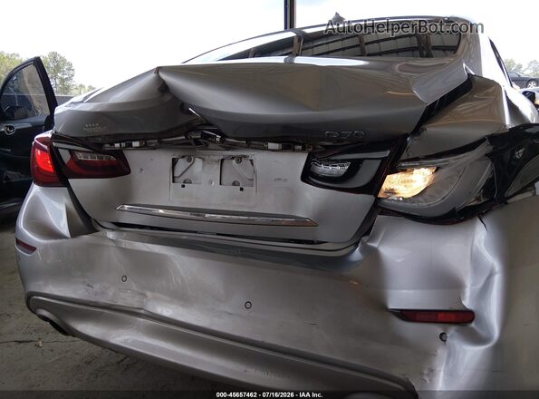 JN1BY1AP1GM220384 2016 INFINITI Q70 Silver Front view