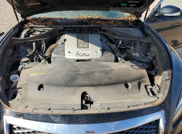 JN1BY1AP6HM741327 2017 INFINITI Q70 Black Rear interior view