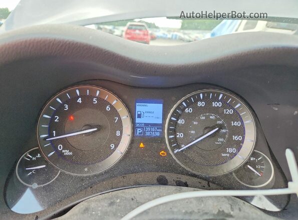 JN1BY1AP9HM740348 2017 INFINITI Q70 Gray Widok zestawu wskaźników