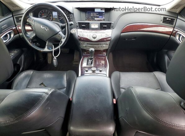 JN1BY1AP9KM505178 2019 INFINITI Q70 Gray Առջևի վահանակի տեսք