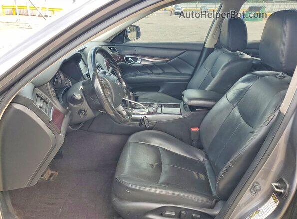 JN1BY1AP9KM505178 2019 INFINITI Q70 Gray Սալոնի դիմացի տեսք
