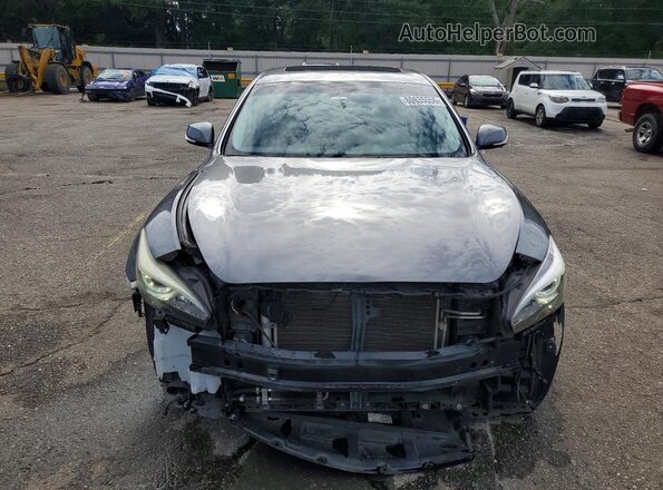 JN1BY1AP9KM505178 2019 INFINITI Q70 Gray Դիմացի տեսք