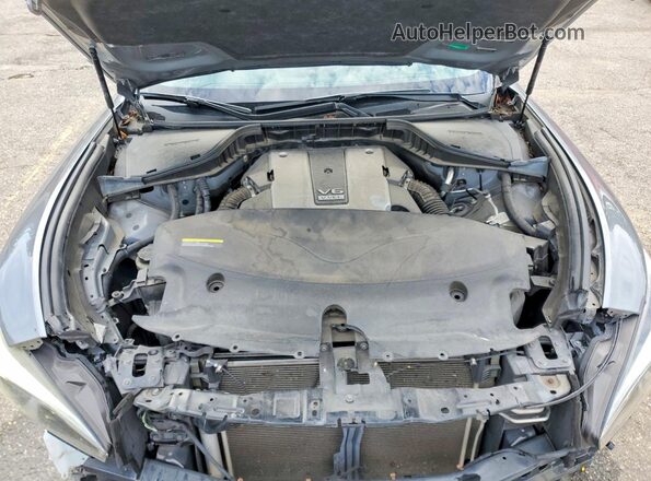 JN1BY1AP9KM505178 2019 INFINITI Q70 Gray Սալոնի հետևի տեսք