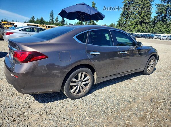 JN1BY1AR2JM220175 2018 INFINITI Q70 Brown Rear right