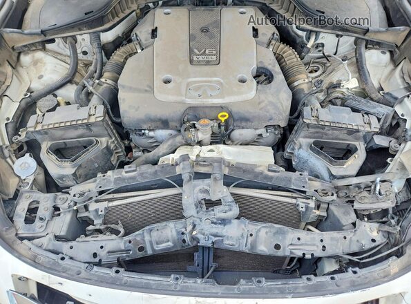 JN1BY1PP1JM330625 2018 INFINITI Q70L White Rear interior view