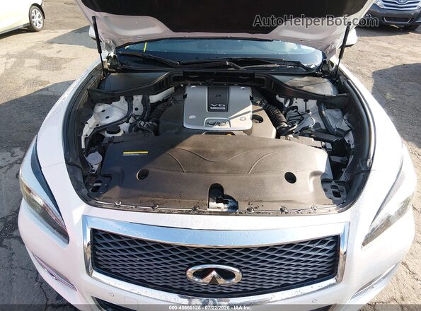 JN1BY1PP2KM685045 2019 INFINITI Q70L White Հետևի տեսք