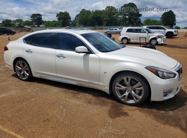 JN1BY1PP6HM170171 2017 INFINITI Q70L White Առջևի աջ
