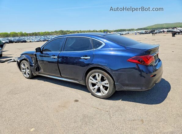 JN1BY1PR0GM720643 2016 INFINITI Q70L Синий Задняя левая четверть