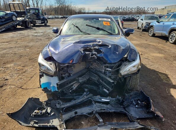 JN1BY1PR2KM725156 2019 INFINITI Q70L Blue Front view