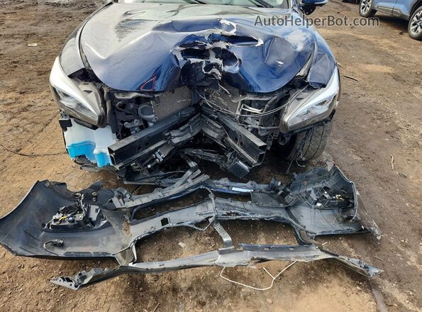 JN1BY1PR2KM725156 2019 INFINITI Q70L Blue Rear interior view