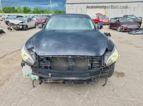 JN1BY1PR5GM720931 2016 INFINITI Q70L Black წინა ხედი
