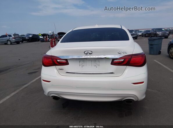 JN1BY1PR7KM725203 2019 INFINITI Q70L White 