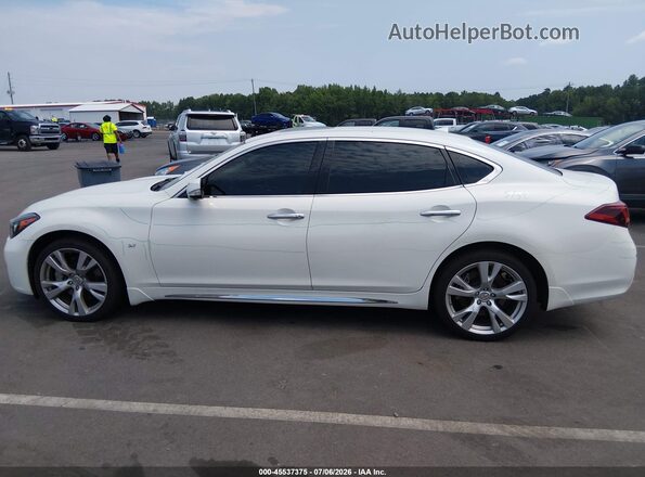 JN1BY1PR7KM725203 2019 INFINITI Q70L White Vista interior de 360 grados