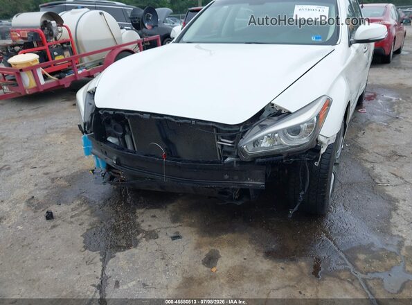 JN1BY1PRXHM210415 2017 INFINITI Q70L White Դիմացի տեսք