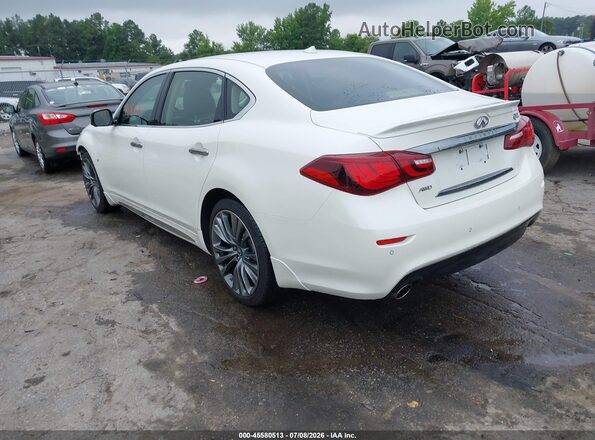 JN1BY1PRXHM210415 2017 INFINITI Q70L White Հետևի ձախ