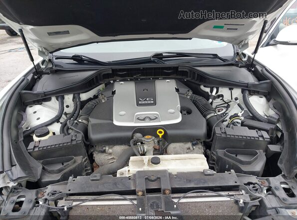 JN1BY1PRXHM210415 2017 INFINITI Q70L White Հետևի տեսք