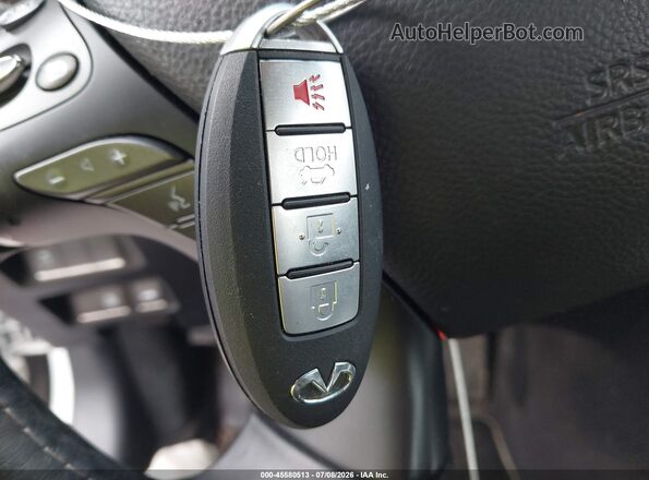 JN1BY1PRXHM210415 2017 INFINITI Q70L White Առջևի վահանակի տեսք