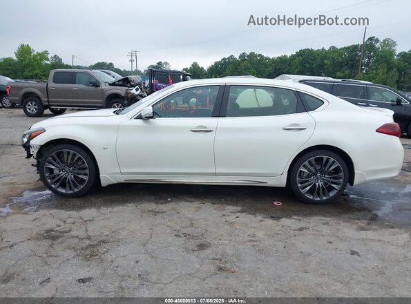 JN1BY1PRXHM210415 2017 INFINITI Q70L White 