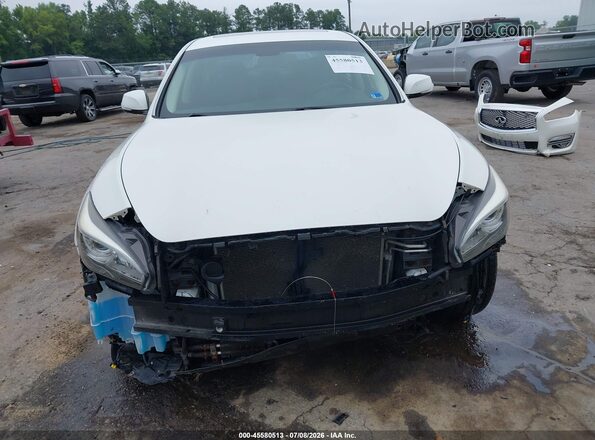 JN1BY1PRXHM210415 2017 INFINITI Q70L White Սալոնի հետևի տեսք
