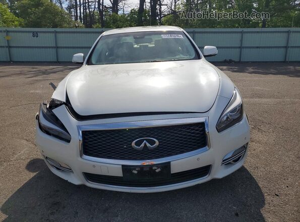 JN1BY1PRXHM210804 2017 INFINITI Q70L White წინა ხედი