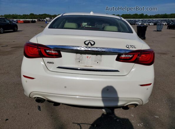 JN1BY1PRXHM210804 2017 INFINITI Q70L White უკანა ხედი