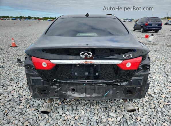 JN1CV7AP0GM200515 2016 INFINITI Q50 Black Vista trasera