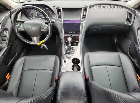 JN1CV7AP0GM200515 2016 INFINITI Q50 Black Vista del salpicadero