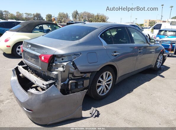 JN1CV7AP0GM203320 2016 INFINITI Q50 Gray Tył prawy