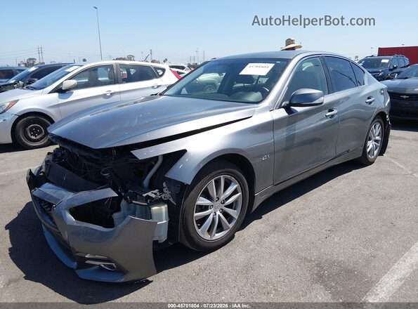 JN1CV7AP0GM203320 2016 INFINITI Q50 Gray Przód lewy