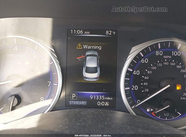 JN1CV7AP0GM203320 2016 INFINITI Q50 Gray Widok tylnych siedzeń