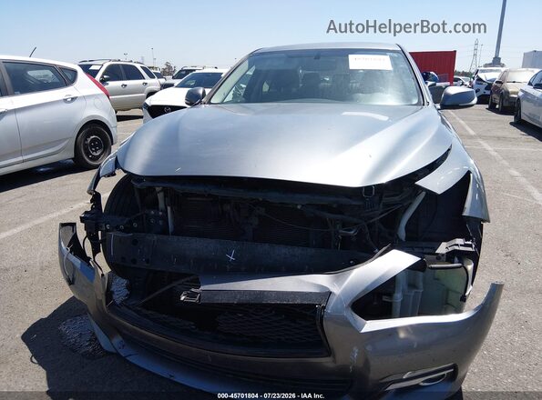 JN1CV7AP0GM203320 2016 INFINITI Q50 Gray Widok z przodu