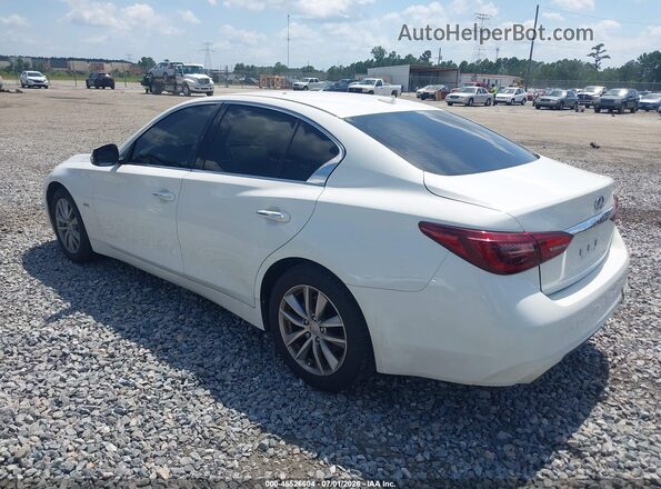 JN1CV7AP0JM240522 2018 INFINITI Q50 White Задня ліва чверть