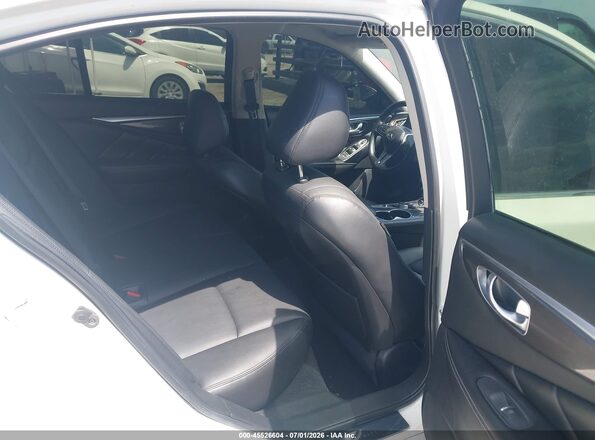 JN1CV7AP0JM240522 2018 INFINITI Q50 White Вид наклейки з VIN-кодом
