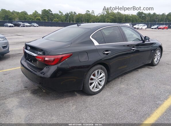 JN1CV7AP1JM240710 2018 INFINITI Q50 Black Հետևի աջ