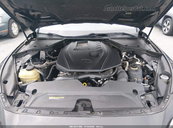 JN1CV7AP1JM240710 2018 INFINITI Q50 Black Հետևի տեսք