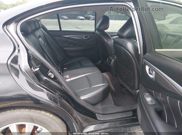 JN1CV7AP1JM240710 2018 INFINITI Q50 Black VIN կոդի պիտակի տեսք