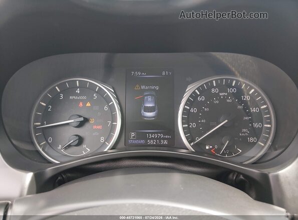 JN1CV7AP1JM240710 2018 INFINITI Q50 Black Հետևի նստատեղերի տեսք