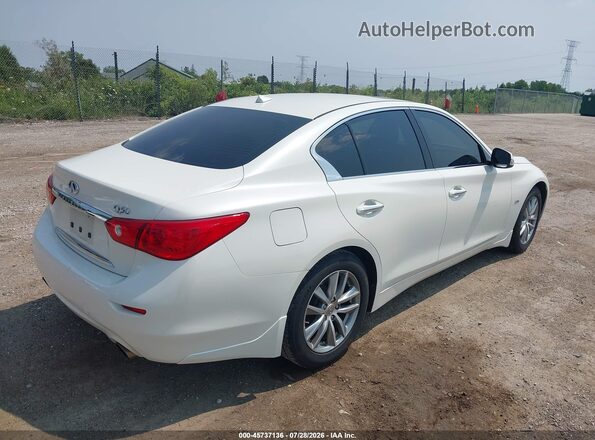 JN1CV7AP2GM202993 2016 INFINITI Q50 White Задня права чверть