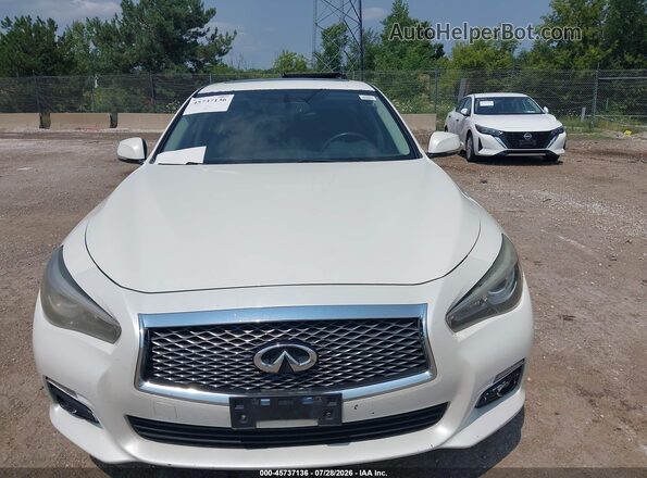 JN1CV7AP2GM202993 2016 INFINITI Q50 White Вид спереду