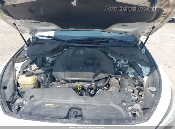 JN1CV7AP2GM202993 2016 INFINITI Q50 White Вид ззаду