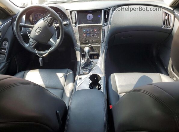JN1CV7AP2GM203092 2016 INFINITI Q50 Red Dashboard view