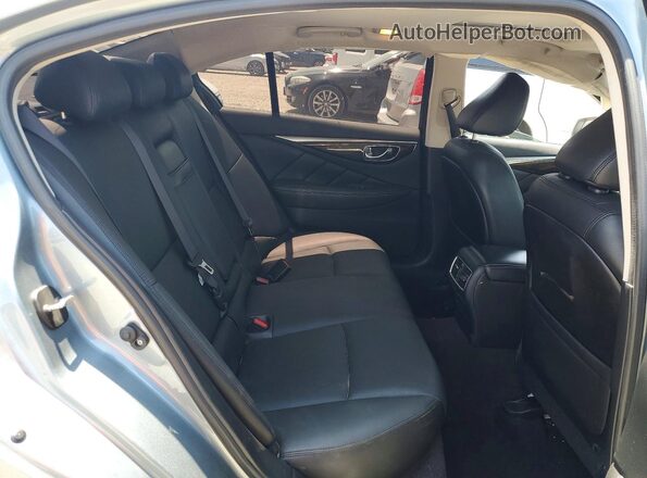 JN1CV7AP2JM241347 2018 INFINITI Q50 Gray Widok tylnych siedzeń